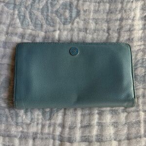 CHANEL Teal Wallet